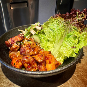 Korean Pork Belly Lettuce Wraps