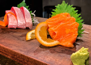 Sashimi - Hamachi & Sake - 6pc